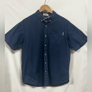 Columbia Men's Navy Casual Button Down Shirt